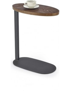 Журнальный столик Halmar Delphi (ореховый/черный)