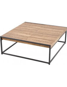 Журнальный столик Halmar Fregata (орех медовый/черный)