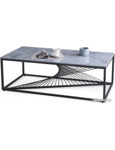 Журнальный столик Halmar Infinity 2 (серый мрамор/черный)