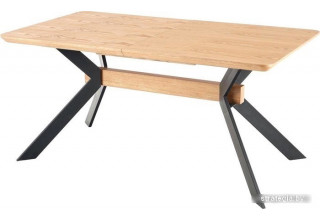 Halmar Bacardi 160-220/90 (дуб натуральный/черный)