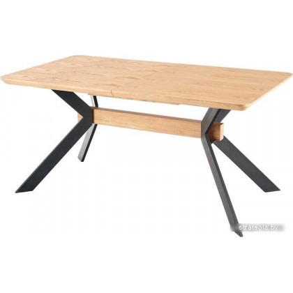 Halmar Bacardi 160-220/90 (дуб натуральный/черный)