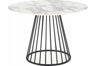 Halmar Brodway 110 (белый мрамор/черный)