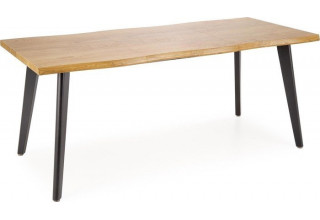 Halmar Dickson 2 150-210/90/75 (натуральный/черный)