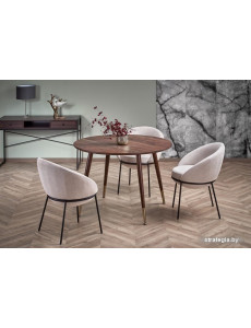 Кухонный стол Halmar Domenico 110 (орех/золотой)