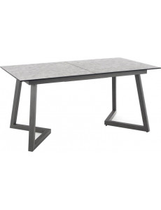 Кухонный стол Halmar Tiziano 160-210/90 (светло-серый/темно-серый)