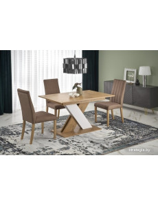 Кухонный стол Halmar Xarelto (дуб ланцелот/белый)