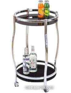 Сервировочный стол Halmar Bar-8 (черный)