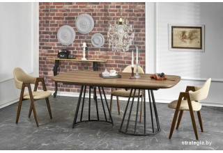 Halmar Everton (ореховый/черный)