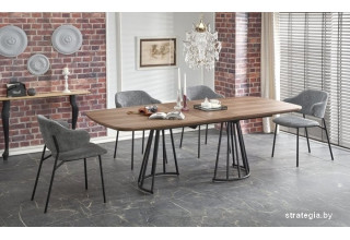 Halmar Everton (ореховый/черный)