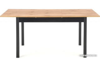 Halmar Greg 124-168/74 (дуб вотан/черный)