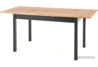 Halmar Greg 124-168/74 (дуб вотан/черный)