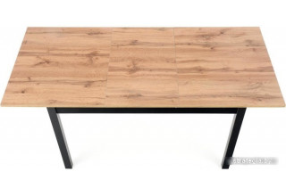 Halmar Greg 124-168/74 (дуб вотан/черный)