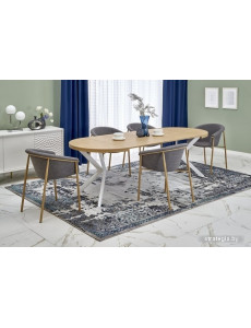 Кухонный стол Halmar Peroni (дуб золотой/белый)