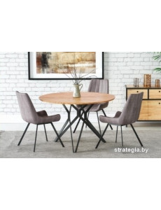 Кухонный стол Halmar Pixel 2 (дуб золотой/черный)