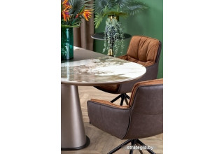 Halmar Robinson (бежевый мрамор/капучино/черный)