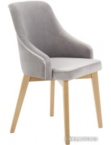 Стул с подлокотниками Halmar Toledo 2 (дуб медовый/solo 265)