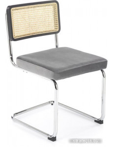 Стул Halmar K504 (серый/серебристый)