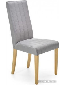 Стул Halmar Diego 3 Monolith 85 (светло-серый/дуб медовый)