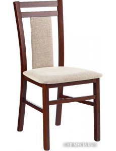 Стул Halmar Hubert 8 (темный орех/lars 07)