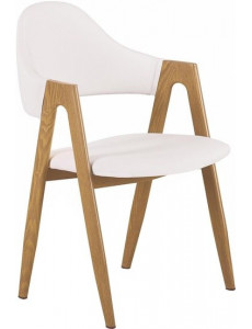 Стул с подлокотниками Halmar K247 (белый)