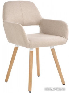 Стул с подлокотниками Halmar K283 (бежевый)