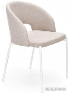 Стул Halmar K486 (бежевый/белый)