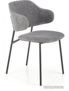 Стул Halmar K497 (светло-серый/черный)