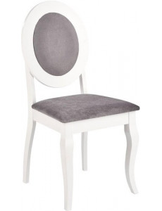 Стул Halmar Barock (серый/белый)