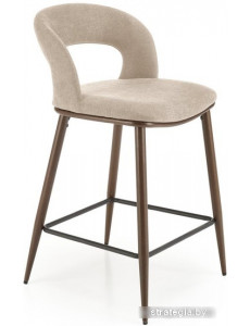 Стул Halmar H114 (бежевый/ореховый)