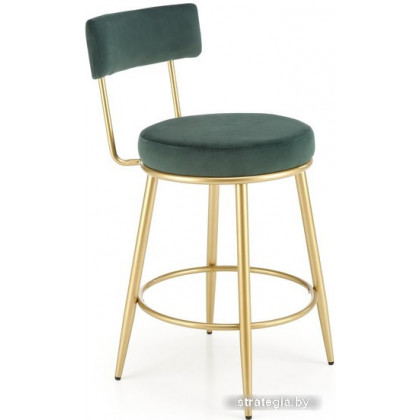 Стул Halmar H115 (темно-зеленый/золотой)