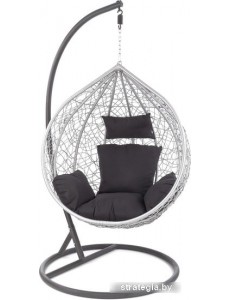 Подвесное кресло Halmar Eggy (серый/черный)