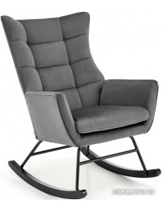 Кресло-качалка Halmar Bazalto (серый)