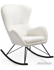Кресло-качалка Halmar Liberto (белый)