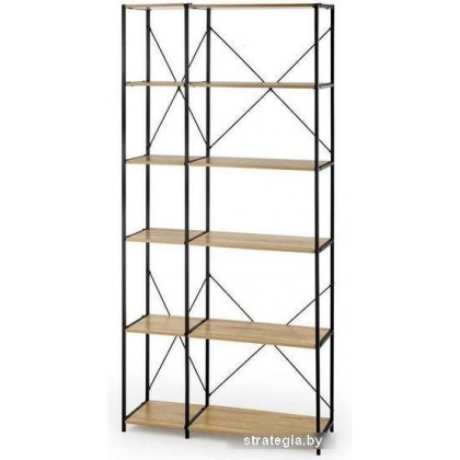 Halmar REG19 90/30/190 (дуб сонома/черный)