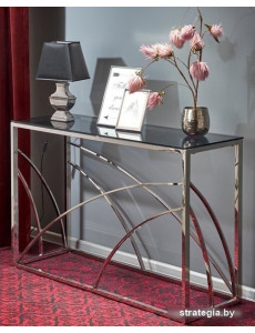 Консольный стол Halmar KN-5 (дымчатый/серебристый)
