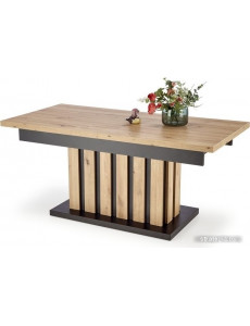 Стол-трансформер Halmar Baretti (дуб артизан/черный)