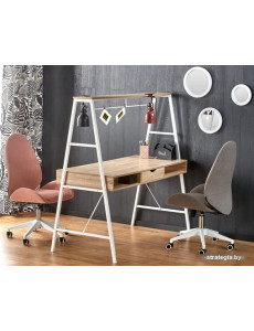 Стол Halmar B-48 139x60 (дуб сонома/белый)