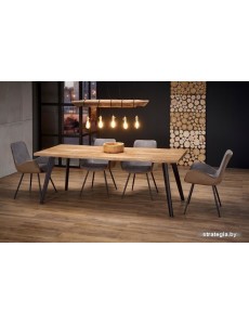 Кухонный стол Halmar Dickson (дуб натуральный/черный)