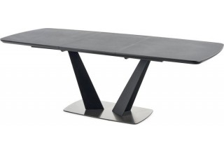 Halmar Fangor 160-220/90 (темно-серый/черный)