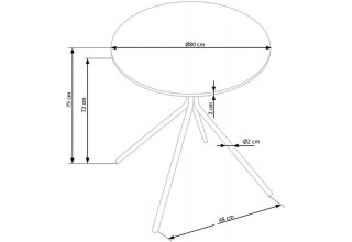 Halmar Fondi (черный)