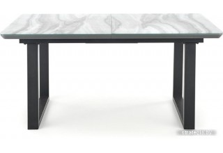 Halmar Marley 160-200/90 (белый мрамор/черный)