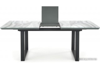 Halmar Marley 160-200/90 (белый мрамор/черный)