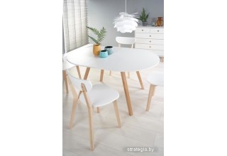 Halmar Ruben 102/142x102 (белый/натуральный)