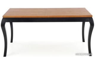 Halmar Windsor 160-240/90 (темный дуб/черный)