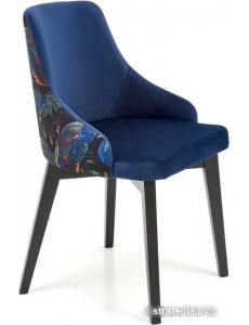 Стул Halmar Endo/Bluvel 86 (синий/черный)