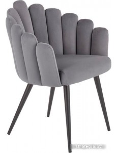 Стул с подлокотниками Halmar K410 (серый)