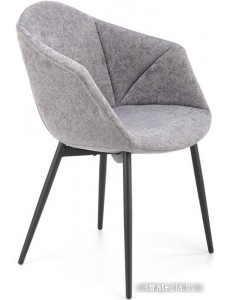 Стул с подлокотниками Halmar K420 (серый)