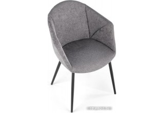 Стул с подлокотниками Halmar K420 (серый)