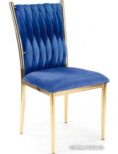 Стул Halmar K436 (темно-синий/золотой)