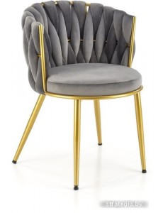 Стул Halmar K517 (серый/золотистый)
